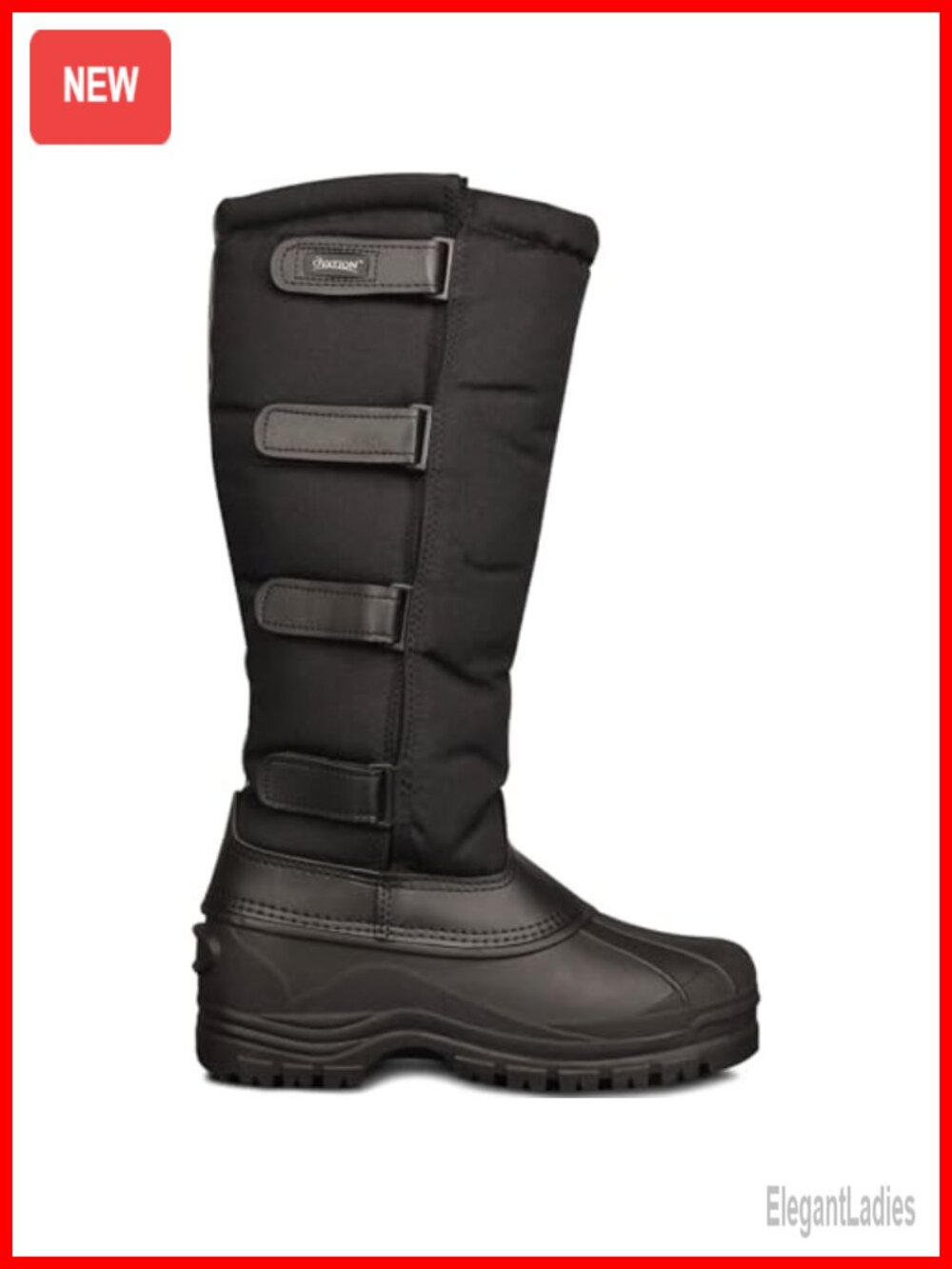 Blizzard Tall Winter Boots Water-Repellent Insulated Fleece-Lined Equestrian